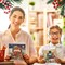12 Pack Vintage Christmas Diamond Painting Greeting Card Kits – DIY Retro 5D Rhinestone Christmas Cards with Envelopes for Adults, Handmade Xmas Gifts for Family & Friends